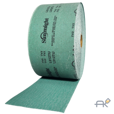 Наждачка SUNMIGT 060 рулон ЗЕЛЁНЫЙ